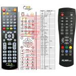 GENERAL EVOLVEO T1500DVB-T - съвместимо дистанционно управление на марката General (T1500DVB-T) Дистанционно