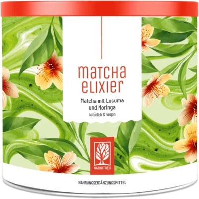Naturtreu Matcha elixír matcha s lucumou a moringou 180 g