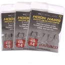 Korum Hook Hairs With Quickstops Barbed s očkom veľ.14 5 ks