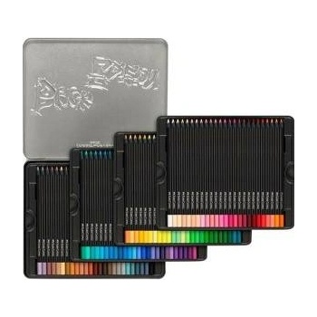 Faber-Castell Цветни моливи Faber-Castell Black Edition метален калъф 100 Части Многоцветен