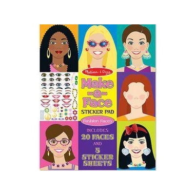 Melissa & Doug Детски креативен комплект - Промени лицето със стикери - 14195 - Melissa and Doug, 000772141956