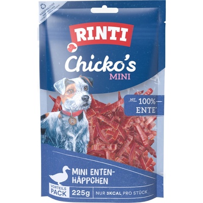 RINTI Chickos Mini kačacie 225 g