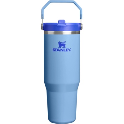 Stanley termoláhev s integrovanou slámkou The IceFlow Flip Straw 2.0 Tumbler 890 ml 30oz Blue Sky