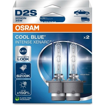 OSRAM Xenonová výbojka XENARC COOL BLUE INTENSE NEXTGEN D2S +150% 35W 66240CBN-2HB