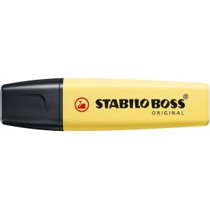 STABILO Текст маркер, Stabilo, Boss Original Pastel, Млечно жълт (ST70/144)