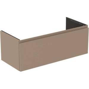 Ideal Standard Finesse - Шкафче за умивалник, 100x44x38 см, 1 чекмедже, Matt Greige E3384UP (E3384UP)