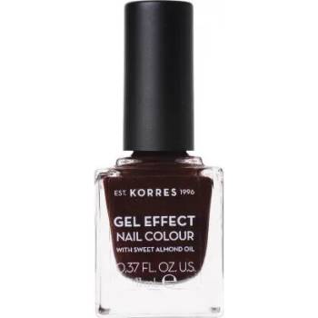 KORRES Лак с гел ефект с бадемово масло, Korres Gel Effect Nail Colour No54 Festive Red 11ml