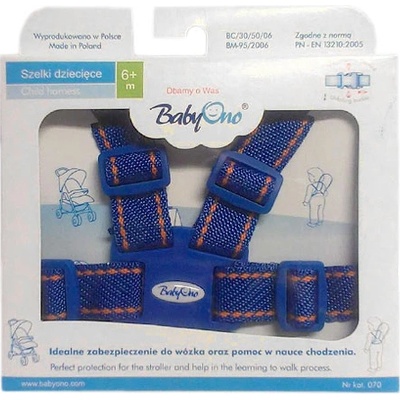 BabyOno Náhradné bezpečnostné pásy tmavomodrá