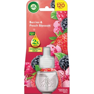 Air Wick tekutá náplň do elektrického prístroja Lesné plody a broskyňový kvet 19 ml