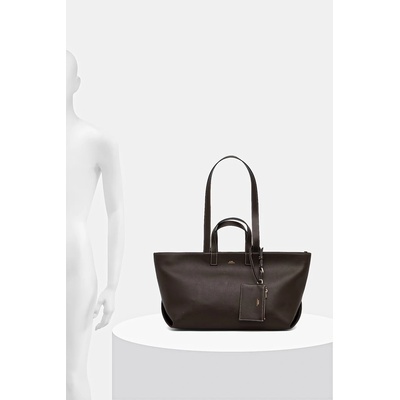 APC A. P. C. шопинг чанта дамска от кожа le drummer (PXCEO.F67057)
