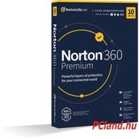 Symantec Norton 360 Premium 75GB HUN (1 User/10 device/1 Year) (21416702) Symantec Norton 360 Premium 75GB HUN (1 User/10 device/1 Year) (21416702)