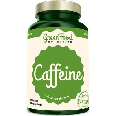 GreenFood Nutrition Caffeine 120 kapsúl