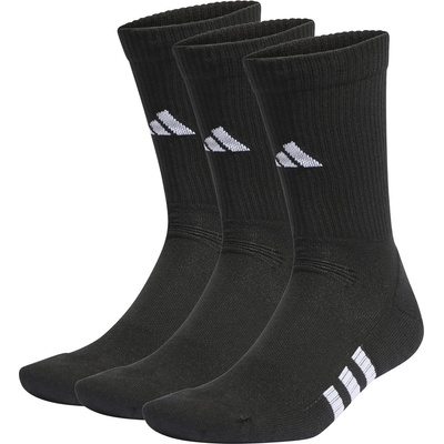 adidas Юношески чорапи Adidas Performance Cushioned Crew Socks 3 Pairs Juniors - Black