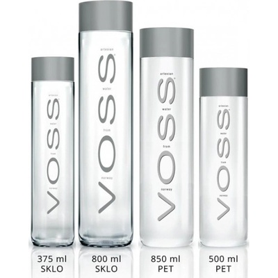 Voss neperlivá voda 375 ml v designové skleněné lahvi