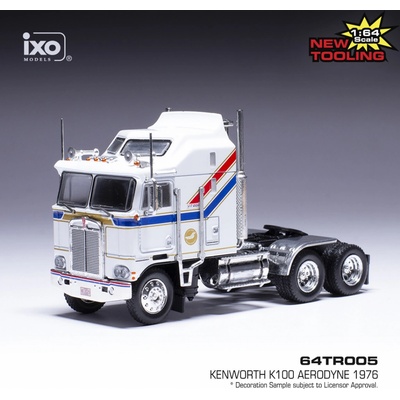 IXO Kenworth K100 Aerodyne 1976 bílá 1:64