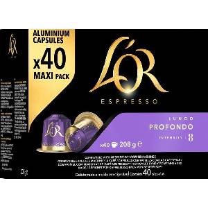 L'OR Espresso Lungo Profondo алуминиеви капсули за Nespresso® 40 бр