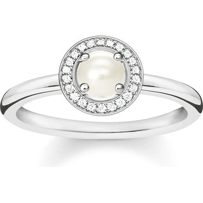 Thomas Sabo Prsten Perla D TR0007 765 14 52 Sterling silver