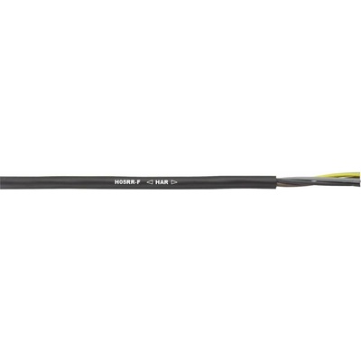 Lapp 1600207/1000 pripojovací kábel/vodič H05RR-F 3 x 0.75 mm² + 3 x 0.75 mm² čierna 1000 m