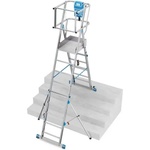 KRAUSE Алуминиева телескопична стълба с платформа KRAUSE SkyMatic/ 1x5-9 (07832948)