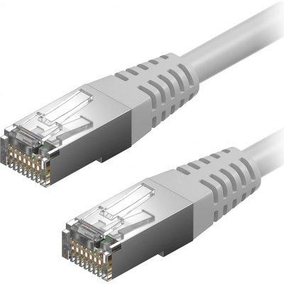 AlzaPower APW-CBP6F0200Y Patch CAT6 FTP, 20m, sivý
