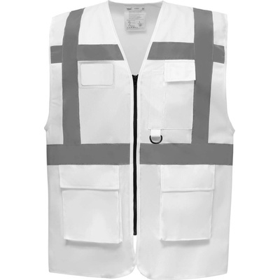 Yoko reflexní multifunkční vesta HVW801 White