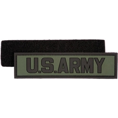 Nášivka U.S. ARMY plast velcro OLIV
