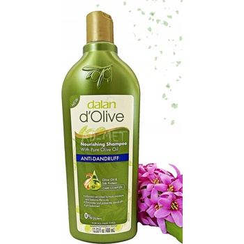 Dalan d Olive Anti Dandruff s olivovým olejem šampon na vlasy proti lupům 400 ml