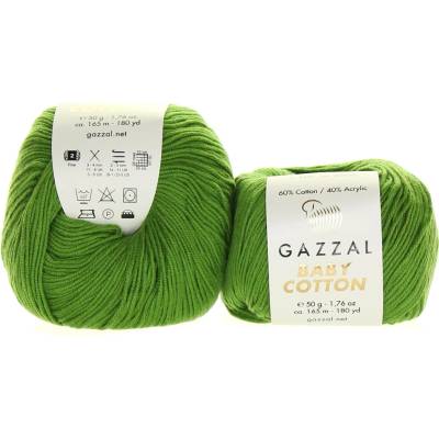 Gazzal Baby Cotton 3449 zelená