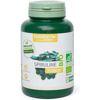 Nat&Form БИО Спирулина 200 таблетки | Nat&Form (025850 (SPI_200CB))