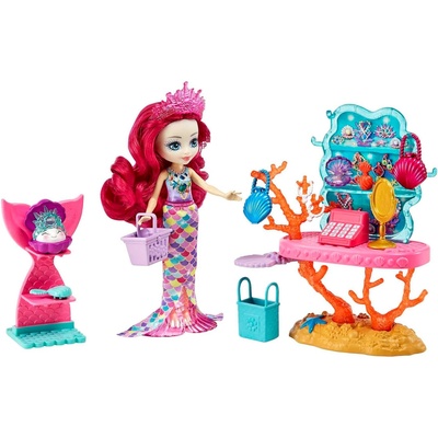 Enchantimals Mattel Кралски Enchantimals - Магазин за морски съкровища (HCF71) (76951)
