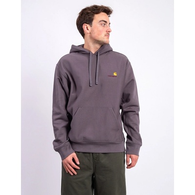 Carhartt WIP Hooded American Script Sweat Porphyry