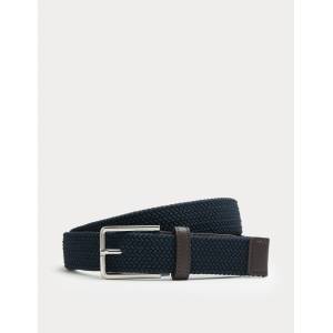 Marks & Spencer Еластичен тъкан колан Marks & Spencer морска синя Marks & Spencer | Sin | МЪЖЕ | 30-32