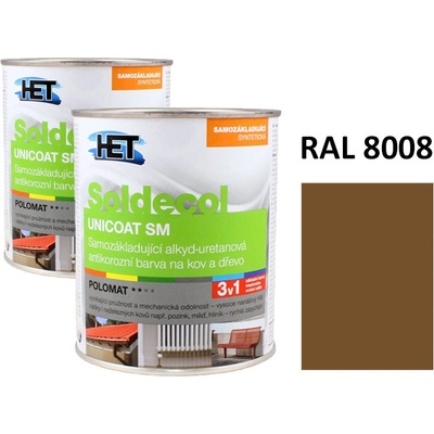 Soldecol UNICOAT SM 0,75L RAL 8008