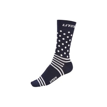 Litex Designové ponožky 99663 tmavě modrá