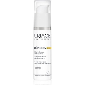 Uriage Dépiderm Anti-dark Spot Daytime Care защитен дневен крем за превенция на пигментни петна SPF 50+ 30ml