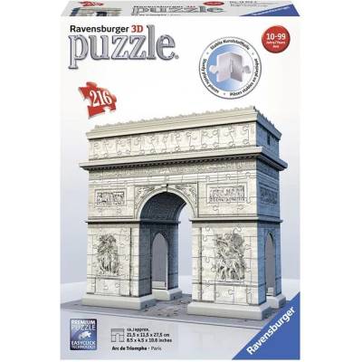 Ravensburger 3D Пъзел Ravensburger Триумфалната арка - 7012514