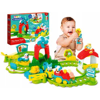Clementoni Baby velká vláčkodráha farma – Sleviste.cz