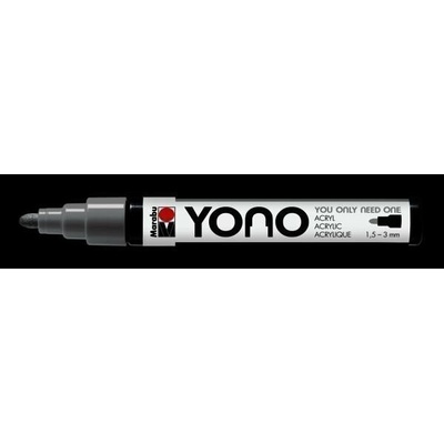 Marabu YONO akrylový popisovač 1,5-3 mm - šedý