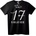 NOONEBRAND Тениска 17 е Тук - M, Black