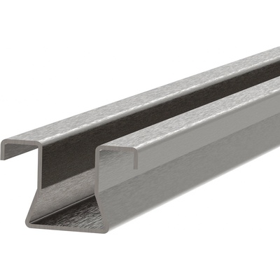 Umakov Koľajnička vodiaca spodná pre závesné brány Zn, t3 H/59-Zn-3000