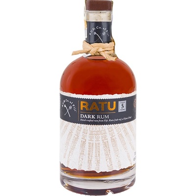 Ratu Dark Rum 5 y 40% 0,7 l (holá láhev)