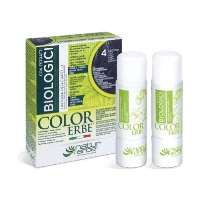 Color Erbe Biologici 04 Hnědá 135 ml