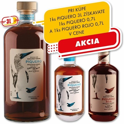 Piquero Maxi 40% 3 l (čistá fľaša)