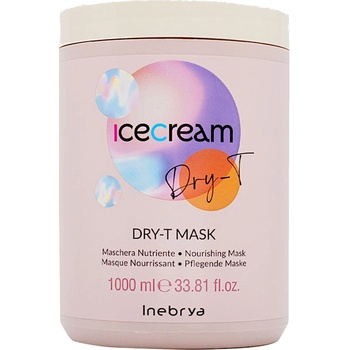 Inebrya Ice Cream Dry-T Mask maska pre suché a poškodené vlasy 1000 ml