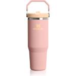 STANLEY IceFlow Flip Straw 2.0 Tumbler неръждаема термобутилка за вода Peach Rose - notino - 104,44 лв