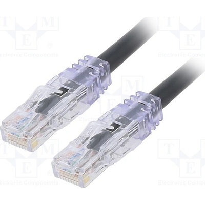 Panduit UTP6AX1MBL Patch U/UTP Kat: 6a RJ45 vidlice z obou stran drát