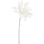 Bizzotto ИЗКУСТВЕНО ЦВЕТЕ water hyacinth 98cm БЯЛА (0172720)