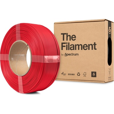 Spectrum The Filament" by Spectrum TF-24169, ReFill, ASA, 1.75mm, PURE RED, 1kg (TF-24169)