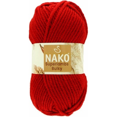 Nako Superlambs Bulky 1175 červená