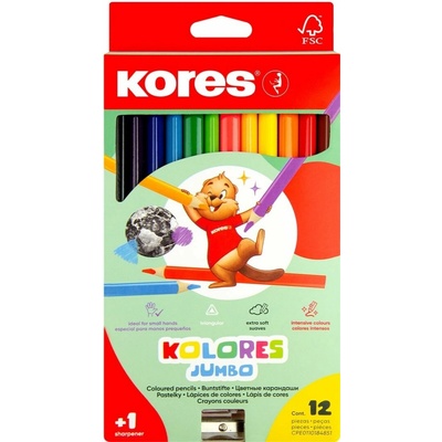 Kores Kolores Jumbo 93512 12ks